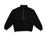 New Amsterdam Surf Association Half Zip Turtleneck Sweat Black 2401051001