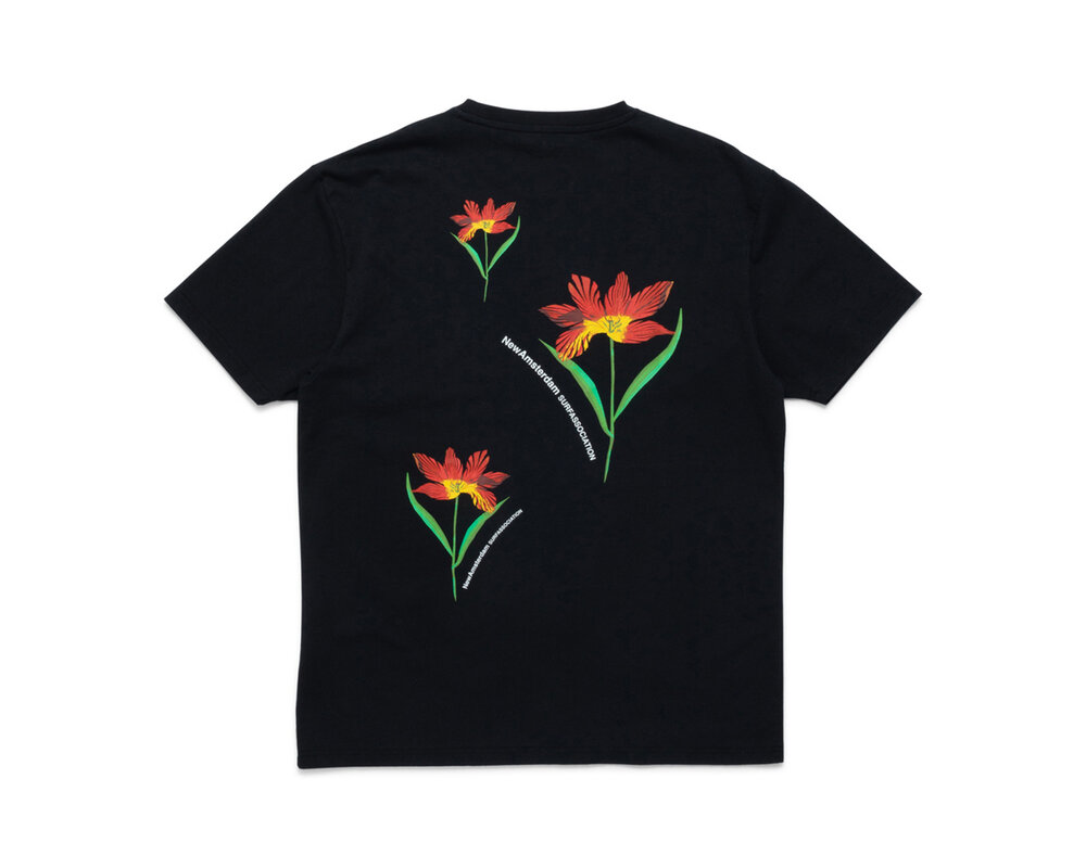 New Amsterdam Surf Association Tulip Tee Black 2401095002