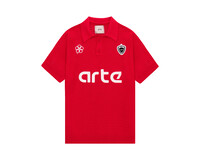 Arte Antwerp Simon Knit Shirt Red SS24 149K