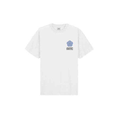 Teo Circle Flower T-shirt White SS24 020T