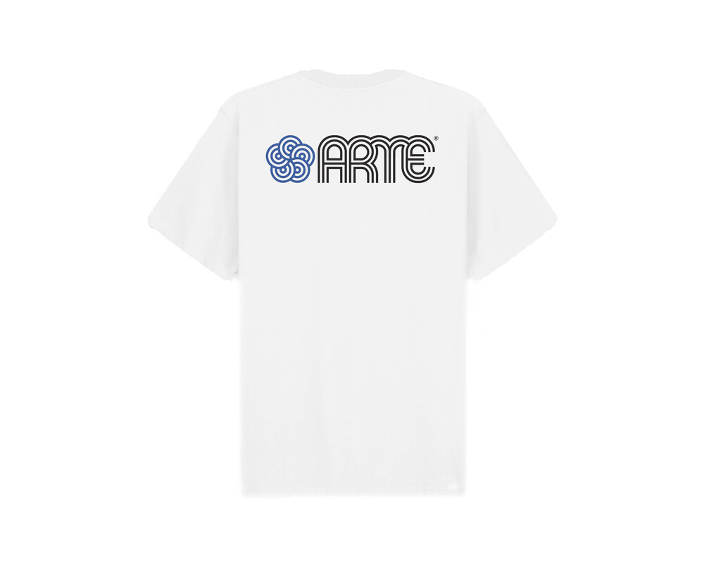 Arte Antwerp Teo Circle Flower T-shirt White SS24 020T
