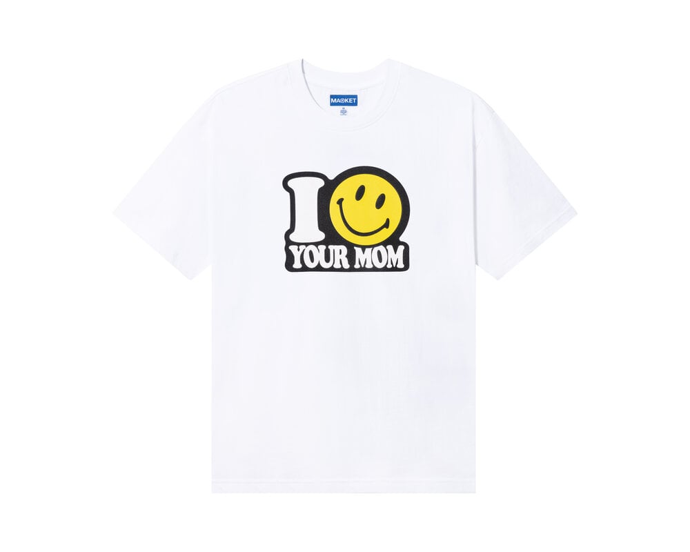 Market by Market Smiley Your Mom T Shirt White 399001775 1201