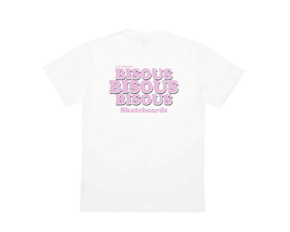 Bisous T-shirt SS Grease White SS24 28