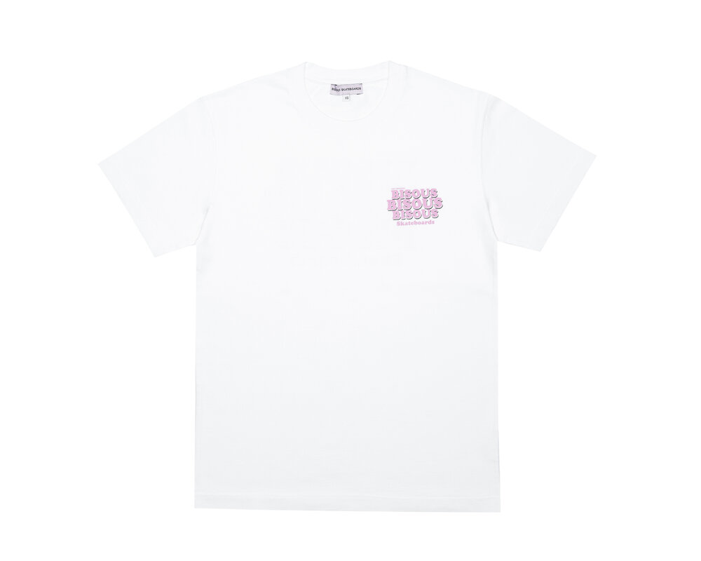 Bisous T-shirt SS Grease White SS24 28