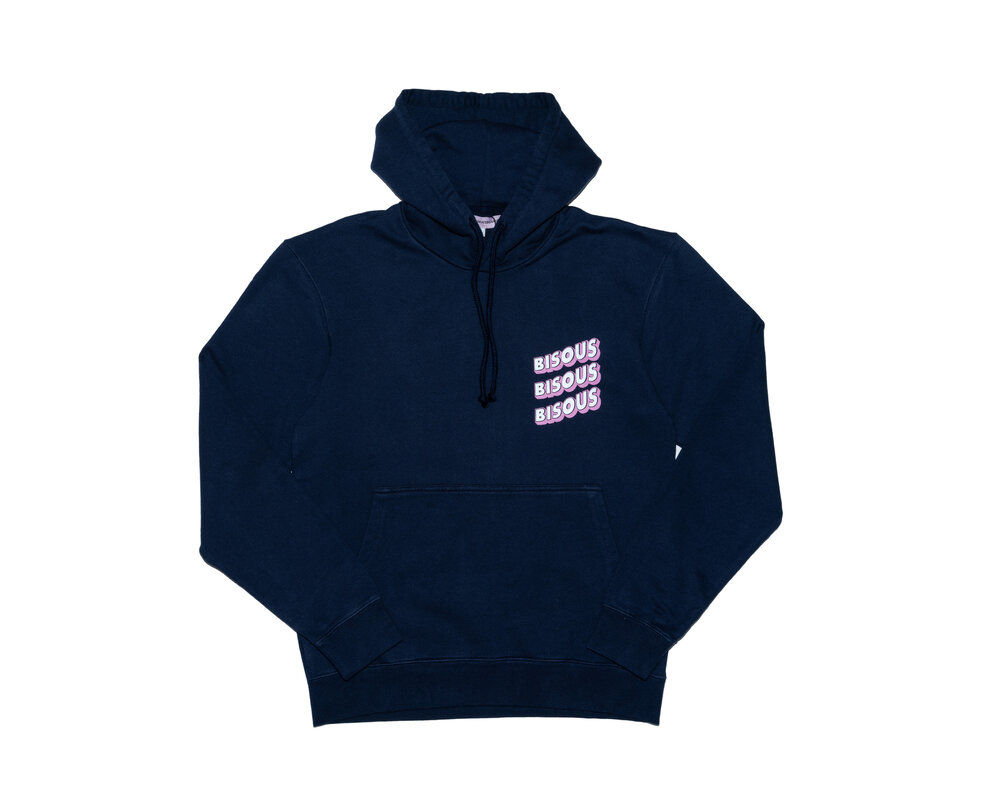 Bisous Hoodie Sonics Navy SS24 15