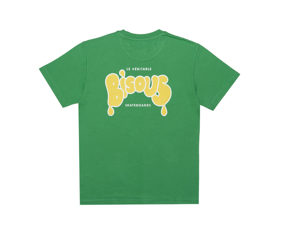 Bisous T-shirt SS Veritable Kelly Green SS24 33