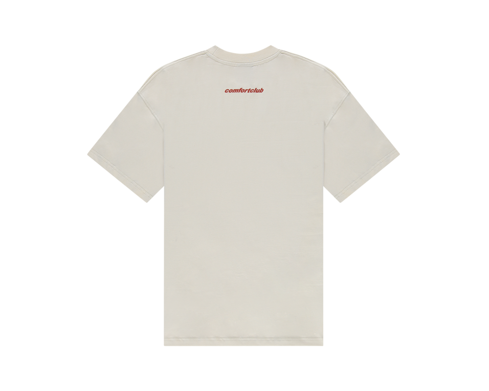 Comfort Club Optic Tee Off White CC41002 109