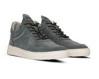 Filling Pieces Low Top Suede Organic Sage 1012010 2090