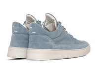 Filling Pieces Low Top Suede Organic Sky 1012279 3501
