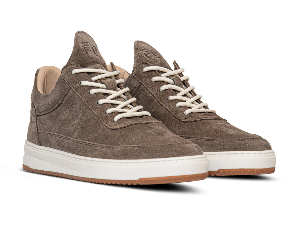 Filling Pieces Low Top Ripple Suede Sand 2512279 9988