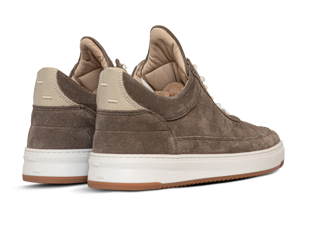 Filling Pieces Low Top Ripple Suede Sand 2512279 9988