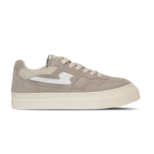 Pearl S Strike Suede Light Grey White YA09535