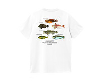 Carhartt WIP SS Fish T-Shirt Cotton White I033120.02.XX.03