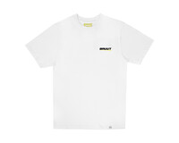 Bruut Logo T-shirt White Yellow BT2300 019