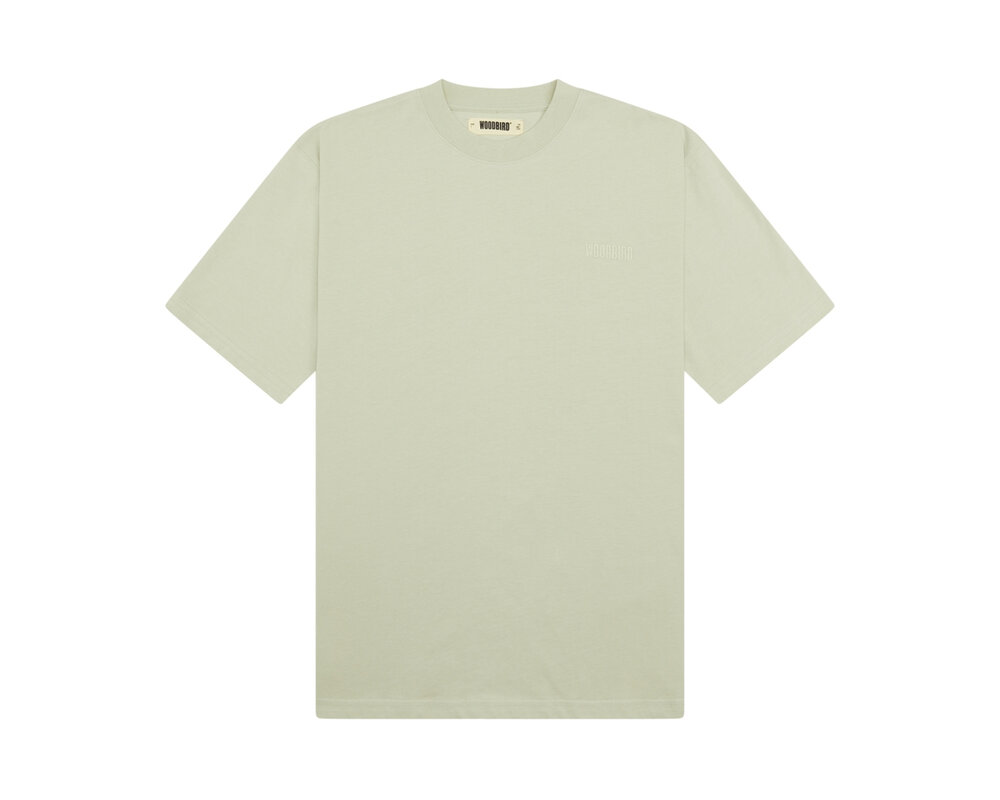 Woodbird WBBaine Base Tee Mint Green 2100 430