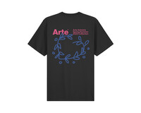 Arte Antwerp Teo Back Heart T-Shirt Black SS24 028T