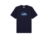 Arte Antwerp Teo Arte Front T-shirt Navy SS24 017T