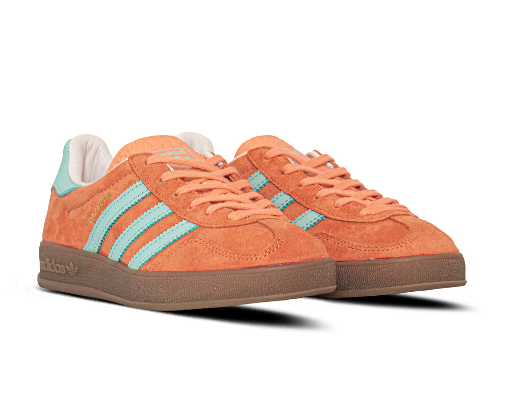 Adidas Gazelle Indoor Easy Orange Clear Mint IH7499