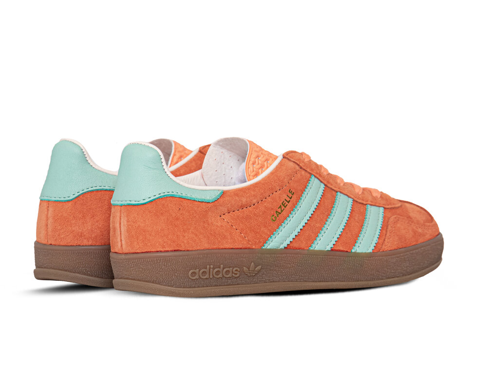 Adidas Gazelle Indoor Easy Orange Clear Mint IH7499