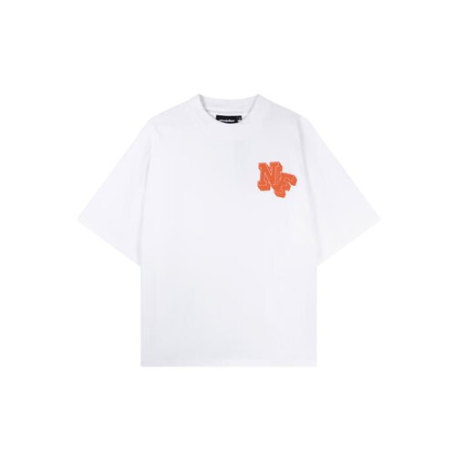 Coral T-shirt White NNTF106