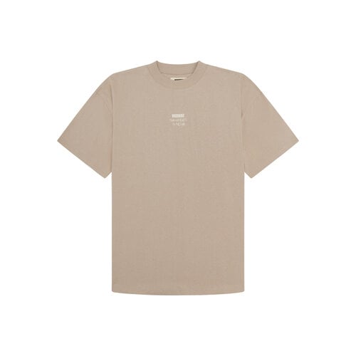 WBBose Scribbel Tee Taupe Brown 2416 405