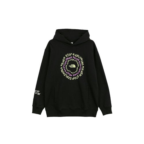 U NSE Graphic Hoodie TNF Black NF0A87F3JK31