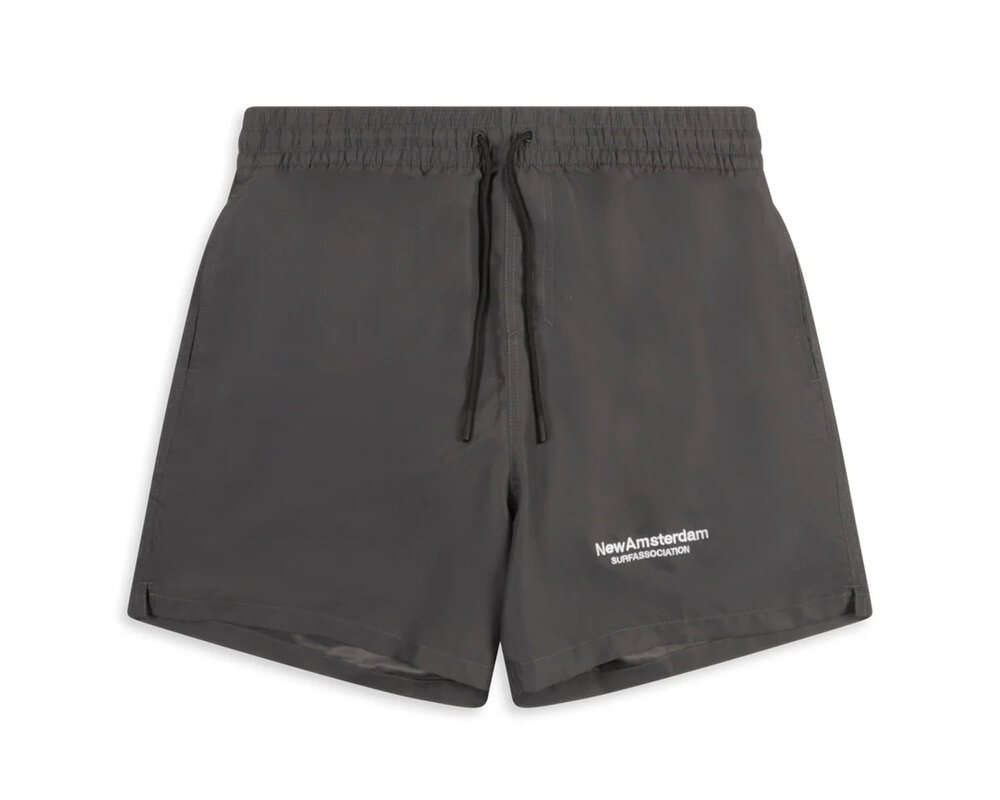 New Amsterdam Surf Association Logo Board Short Charcoal 2202076004