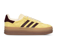 Adidas Gazelle Bold W Almost Yellow Maroon Wonder White IF5937