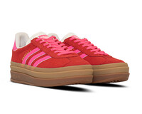 Adidas Gazelle Bold W Collegiate Red Lucid Pink Core White IH7496