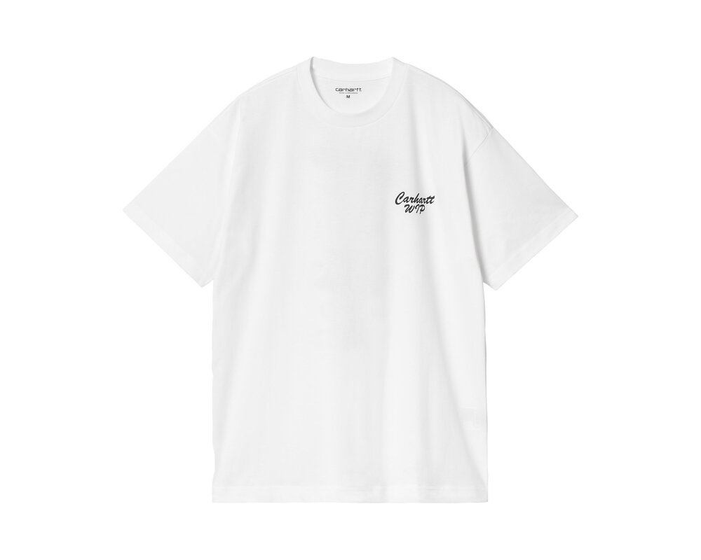 Carhartt WIP SS Friendship T Shirt White Black I033641.00A.XX.03