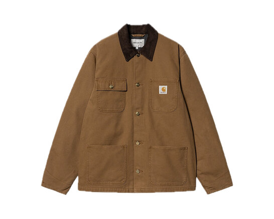 Carhartt WIP Michigan Coat Hamilton Brown Tobacco I031519.89U.00S.02.03