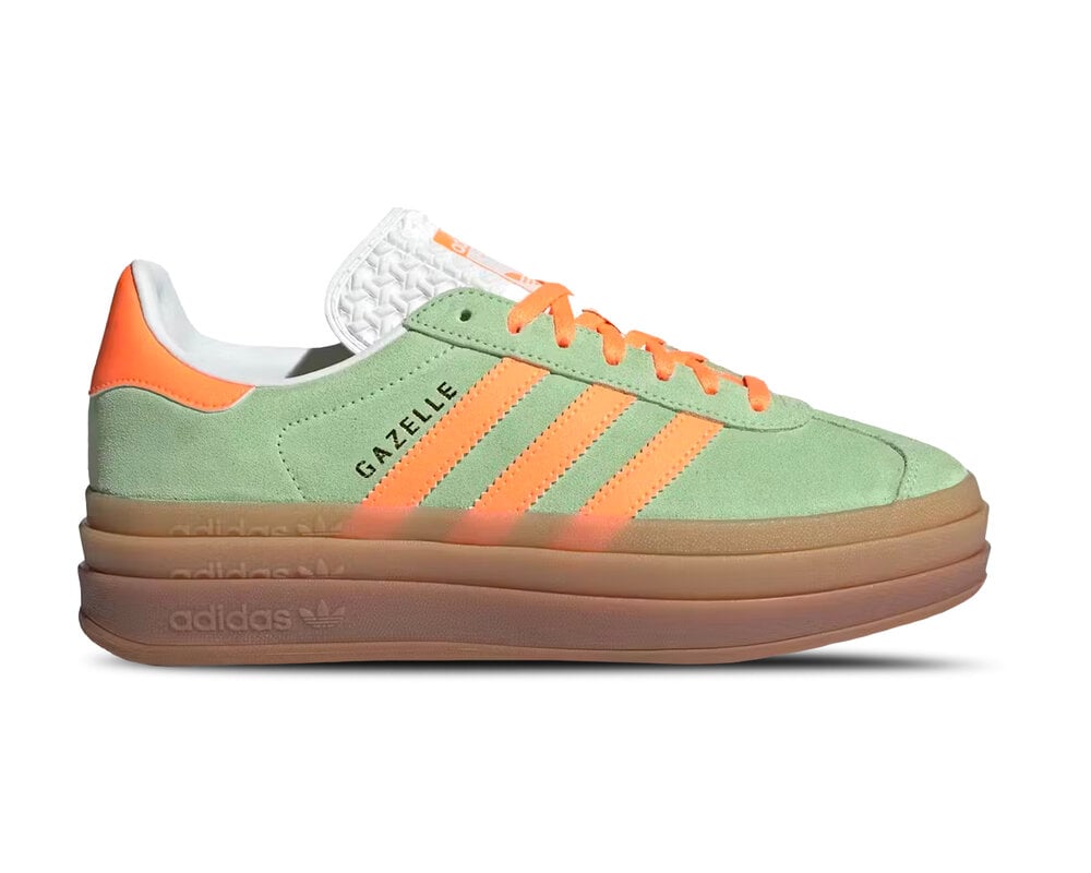 Adidas Gazelle Bold W Semi Green Spark Orange Core White IH7495