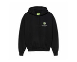 New Amsterdam Surf Association Logo Hoodie Black Almost Aqua 2402095002