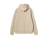 Carhartt WIP Hooded Script Embroidery Sweat Wall Black I033658.AW.XX.03