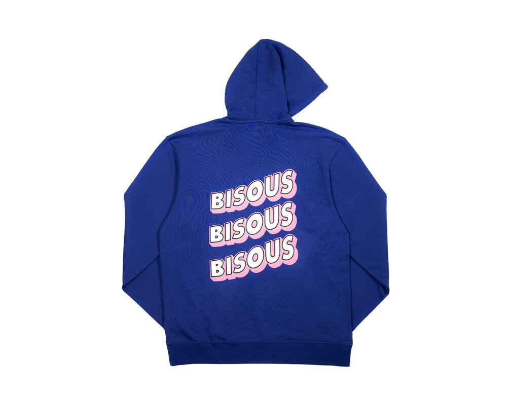 Bisous Hoodie Sonics Royal FW24 04