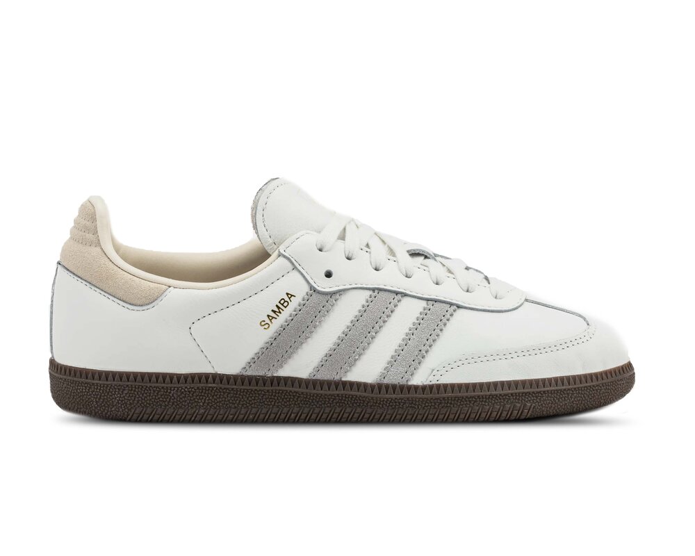 Adidas Samba OG Core White Grey Two Cream White IH4880