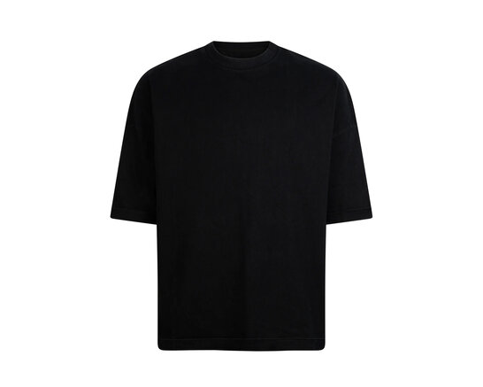 Garments by David Reversible Inside Out Tee Designer Black GBD007