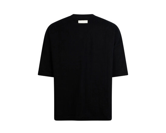 Garments by David Reversible Inside Out Tee Designer Black GBD007