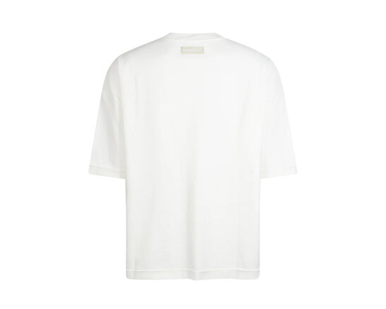Garments by David Reversible Inside Out Tee Designer Dove White GBD008