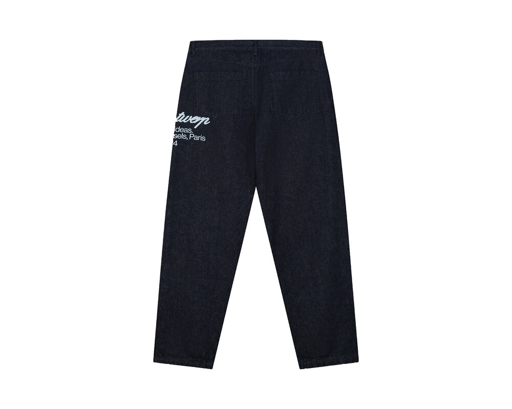 Arte Antwerp Blooming Ideas Pants Navy AW24 109P