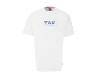 The New Originals Supergraphic Tee White Ombre Blue TNO384