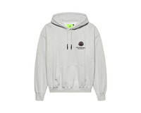 New Amsterdam Surf Association Logo Hoodie Ash Vineyard Wine 2402095001