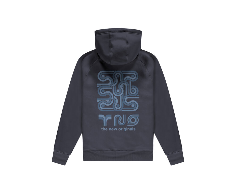 The New Originals Supergraphic Hoodie Ombre Blue TNO386