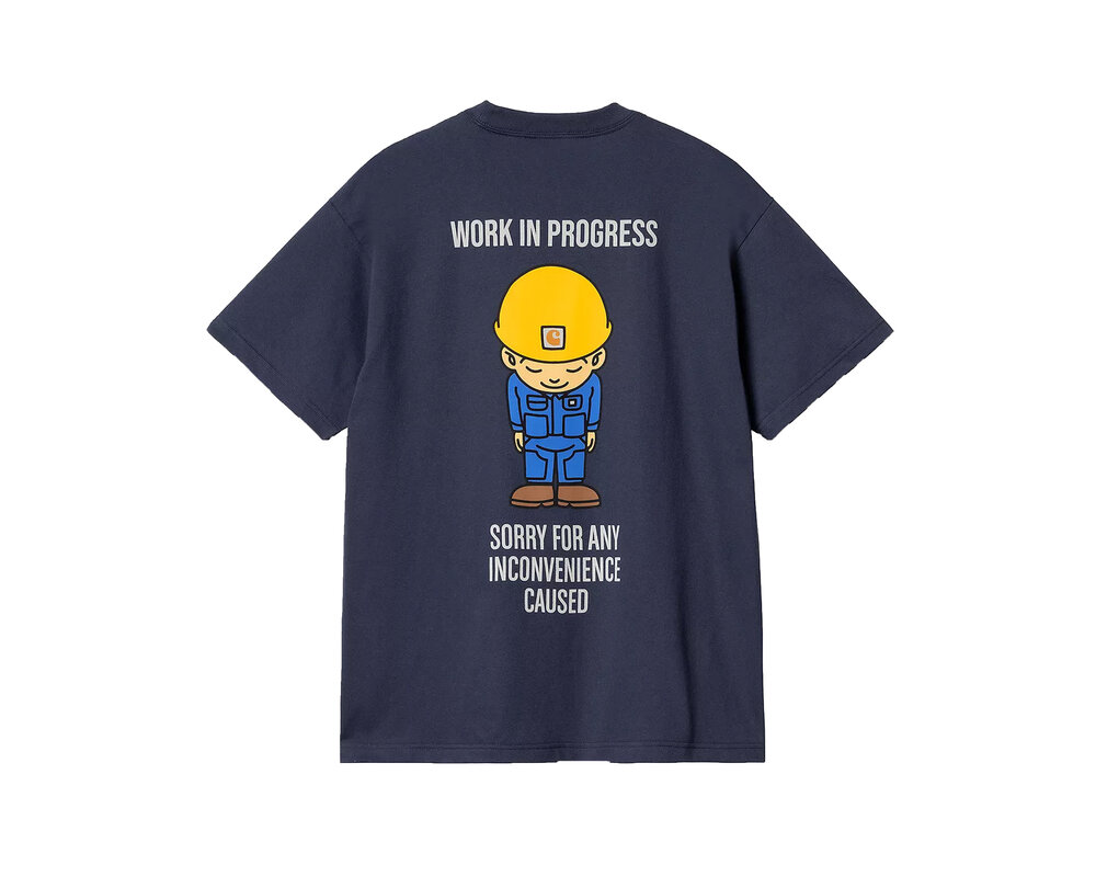 Carhartt WIP SS Sumimasen T-Shirt Air Force Blue I033994.29.XX.03