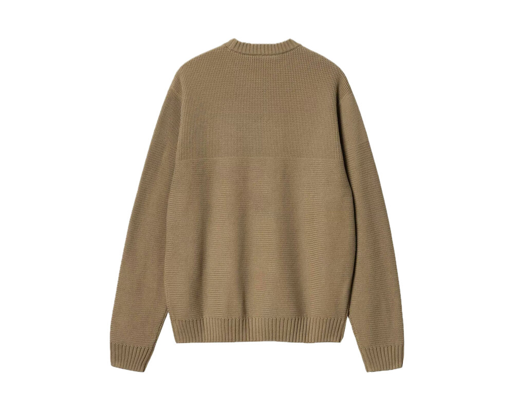 Carhartt WIP Chane Sweater Leather Gold I033884.2HJ.XX.03