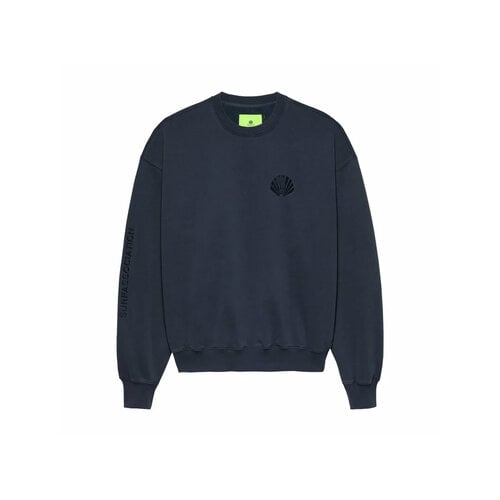 Logo Crewneck Tonal Navy Blazer 2402091003