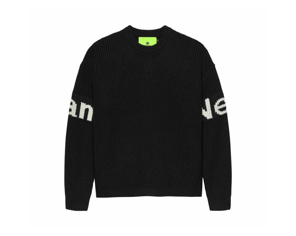 New Amsterdam Surf Association Name Crew Knit Black 2402064002