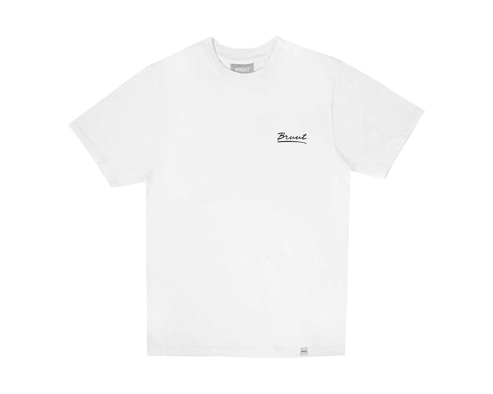 Bruut Blueprint 2.0 T-shirt White Black BT2300 034