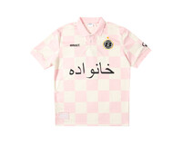 Bruut Family Farsi Soccer Jersey Pink White BT2400 040