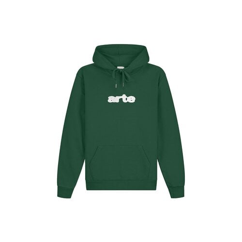 Embroidery Logo Hoodie Green AW24 138H